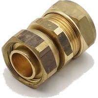 PrimaPlus Brass Compression Straight Tap Connector 22mm x 3/4"