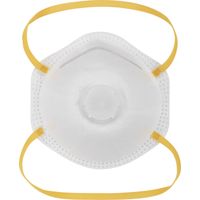 GIME 2575497 MASQUE ANTI POUSSIÈRES FINES AVEC SOUPAPE FFP1 10 PC(S) DIN EN 149:2001 + A1:2009