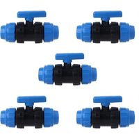 Raccord de vanne en PVC. Maillon polyéthylène 40 mm (lot de 5 unités) Offre exclusive