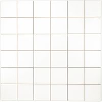 Carrelage Mur Ceramic Connection White Mate 20x20 PRÉ-DÉCOUPÉ (10x10)