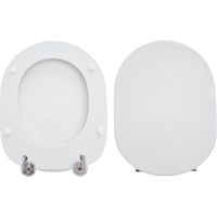Copriwater Pozzi Ginori Linea compatibile in poliestere bianco