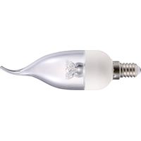 Tecnolux - led lamp b flamme crystal e14 5w 3000°k 380lm 220°
