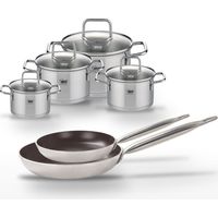 Lot Poêles 24/28 cm et Faitouts 12/14/16/20 cm Elo Bistro Line