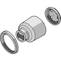 Türfeststeller 11 60 21 braun C22-1W