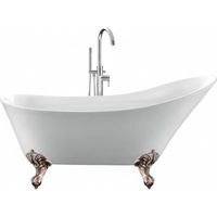 Freistehende Badewanne BALMAIN Adlerfüße ALTKUPFER 161