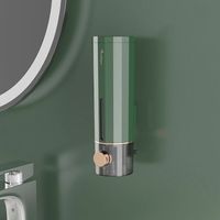 royaluxe - Distributeur de savon, distributeur de désinfectant pour les mains mural manuel 450 ml, distributeur de désinfectant pour les mains, lavage des mains, distributeur de gel pour les mains, ge
