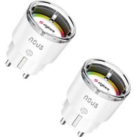 Prise connectée nous a1z 16 A Zigbee 2 pièces