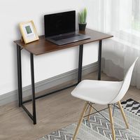 MCC Boston Schreibtisch, Klappschreibtisch, Computertisch, Home Office, Braun