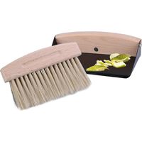 Ensemble balai de table, balayette et pelle à poussière : pelle à poussière et balayette à main, balai à main en bois, pelle à poussière, balai à farine, mini balai de table, balai à miettes, balai en