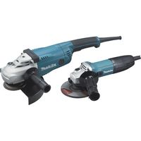 Pack de 2 Meuleuses MAKITA DK0097X1 - Ø230 2200W GA9020 - Ø125 720W GA5030R