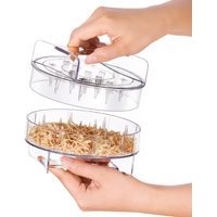 Déchiqueteuse de Oulet – Outil de Broyage de Poulet Transparent Pour Torsion, Outil de Déchiqueteuse de Viande, Outil Déchiqueté, Broyeur de Nourriture Pour Chien et Chat
