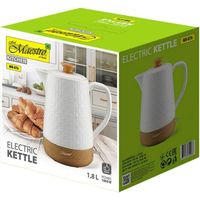 Maestro MR-076 Elektro-Kaffeekanne Keramik Weiß 2L