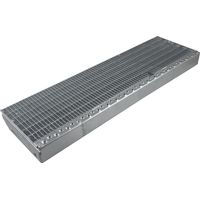 Normtreppenrost Außenmaß 1000 x 270 mm, Maschenteilung 33 x 11 mm