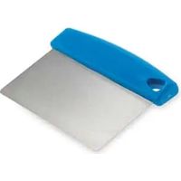 Coupe-pizza en acier inoxydable avec manche bleu Clementi Forni