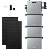 Zendure SolarFlow 2400 Pro – 2400W AC bidirektional, 4800W PV-Eingang, bis 16,8 kWh erweiterbar, Plug & Play, IP65, mit Smart Meter D0 (2.4 kWh), 3xAB3000L (8.64 kWh), 450W×2 bifazialen Panels