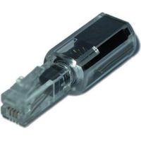 MEDIARANGE MRCS305 - RJ-11 - Schwarz - Transparent - Männlich