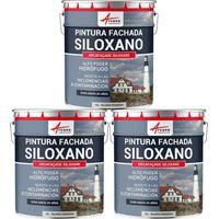 Pintura de siloxano para exteriores y fachadas, de alto poder hidrófugo - ARCAFAÇADE SILOXANE