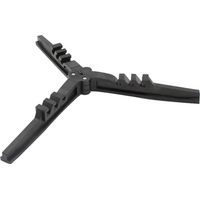 Stabilisateur de bidon de combustible pour réchauds de camping, mini pliable, pour le camping et la randonnée en plein air.
