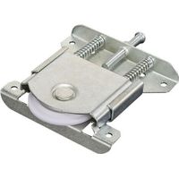 Ensemble de 2 roulettes de porte coulissante de garde-robe, pièces de porte coulissante de porte de garde-robe de meuble, roues, rouleaux
