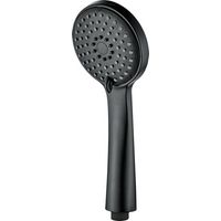 Deante Douchette 3-fonctions - Boro Nero - Noir Mat - Anti-calcaire - Hydromassage