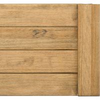 Baul pequeño Rustico abierto 80x40x35cm en madera maciza de pino estilo industrial