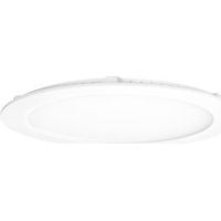 Downlight FLAT CCT plat rond fixe blanc 110° LED 20,4W 2400lm 3000/4000K ARIC 50807