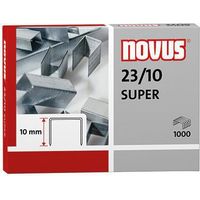 Novus Heftklammern 23/10 super für Heftgeräte dede 1000 dicke Schachtel de verzinkt