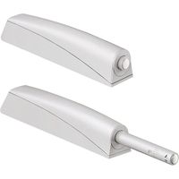 2 Pcs Push Pull Cabinet Door Damper Magnetic Push Latch Magnetic Cabinet Closer-Crezuo