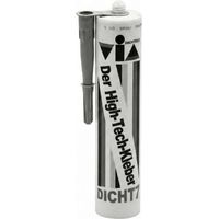 ZAMBELLI colle et mastic universel "DICHT7" 310 ml gris pour coller et sceller le plastique, le métal, le bois ou le verre