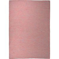 Tappeto da Esterni,Tappeto da Balcone Terrazza,Tappeto Cucina Moderno a Tessitura Piatta 160x230 cm Rosso CWW713952 BonneVie
