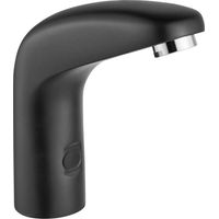 Rubinetto lavabo elettronico con comando a fotocellula in colore nero Idral 02511B Nero