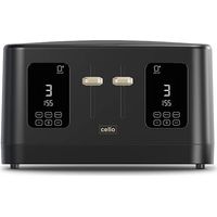 Cello 4 Slice Digital Toaster Black