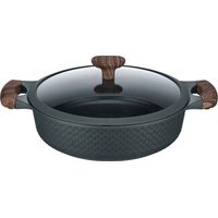 Resto Kochtopf 4,4 l (grau, 280x80x280 mm, Ø28 cm, Induktion, spülmaschinenfest)