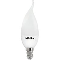 Matel e14 Lampadina LED a fiamma calda da 5 W (3 intensità)