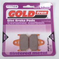 Plaquette de frein Gold Fren pour moto Yamaha 250 TZ 1990-2005 AR