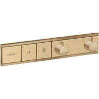Hansgrohe RainSelect - Unterputzarmatur für 2 Verbraucher, Bronze gebürstet 15380140