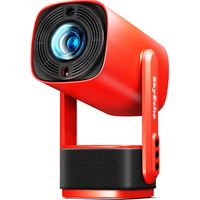 SkyEcho FreeONE Mini Beamer - 350 ANSI Android System 1080P 0.8kg Tragbarer - Rot
