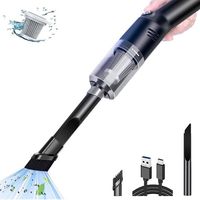 Car Vacuum Cleaner, Cordless Table Vacuum Cleaner (0.68lb), Cleaner, 4500Pa Small Powerful Portable Handheld Vacuum Cleaner