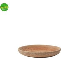 Sottovaso rotondo in terracotta Teraplast Galestro 18 x 18 x 2,5 cm