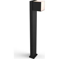 Lampione da giardino Cuba nero LED 12W 3000K Lutec