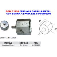 Verschlusskapsel aus Metall mit Spike 12 für Achse 6006100001