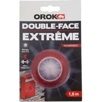 Orok Adhésif Double Face Extrême15mx19mmtransparent - Orok