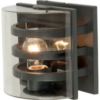 Elstead Frida - 1 Licht Innenwandleuchte Graphit IP54, E27
