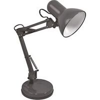 Lampe bureau metal noire