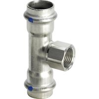 VIEGA 665722 T-Stück mit SC Sanpress Inox
