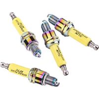 - Pack de 4 Bougies D'allumage, Bougie D'allumage Iridium pour Moto Scooter ATV Dirt Bike D8TC A7TC(A7TC)