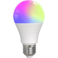Ampoule intelligente Tuya BT, luminosité et couleur réglables, culot E27, compatible avec Google Assistant