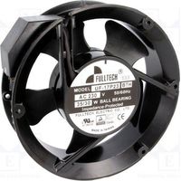 Lüfter 230Vac Maße 172x52mm Rund 35W 2 Klemmen BALLS