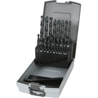 Juego 19 brocas metales Acero rápido Ratio -