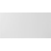Couverture de Remplacement 6x3 m en PE Blanc Anti-UV pour Carport Auto avec Corde Élastique